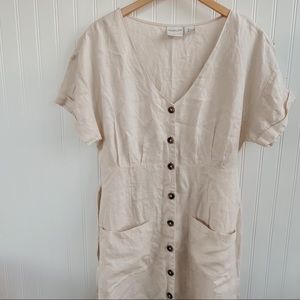 Rachel Zoe linen dress